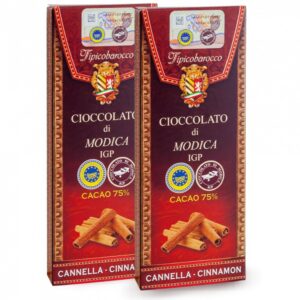Cioccolato di Modica alla Cannella 75% cacao