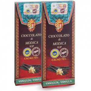 Cioccolato di Modica alla vaniglia 75% cacao extra