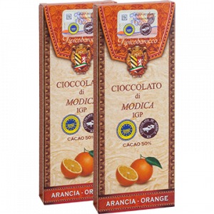 Cioccolato di Modica all'Arancia
