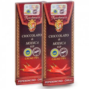 Cioccolato di Modica al peperoncino 75% cacao extra